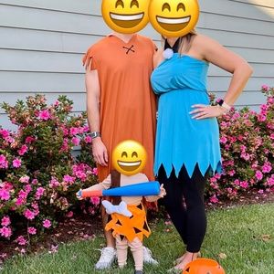 Barney Rubble Halloween Costume Flintstones - Large